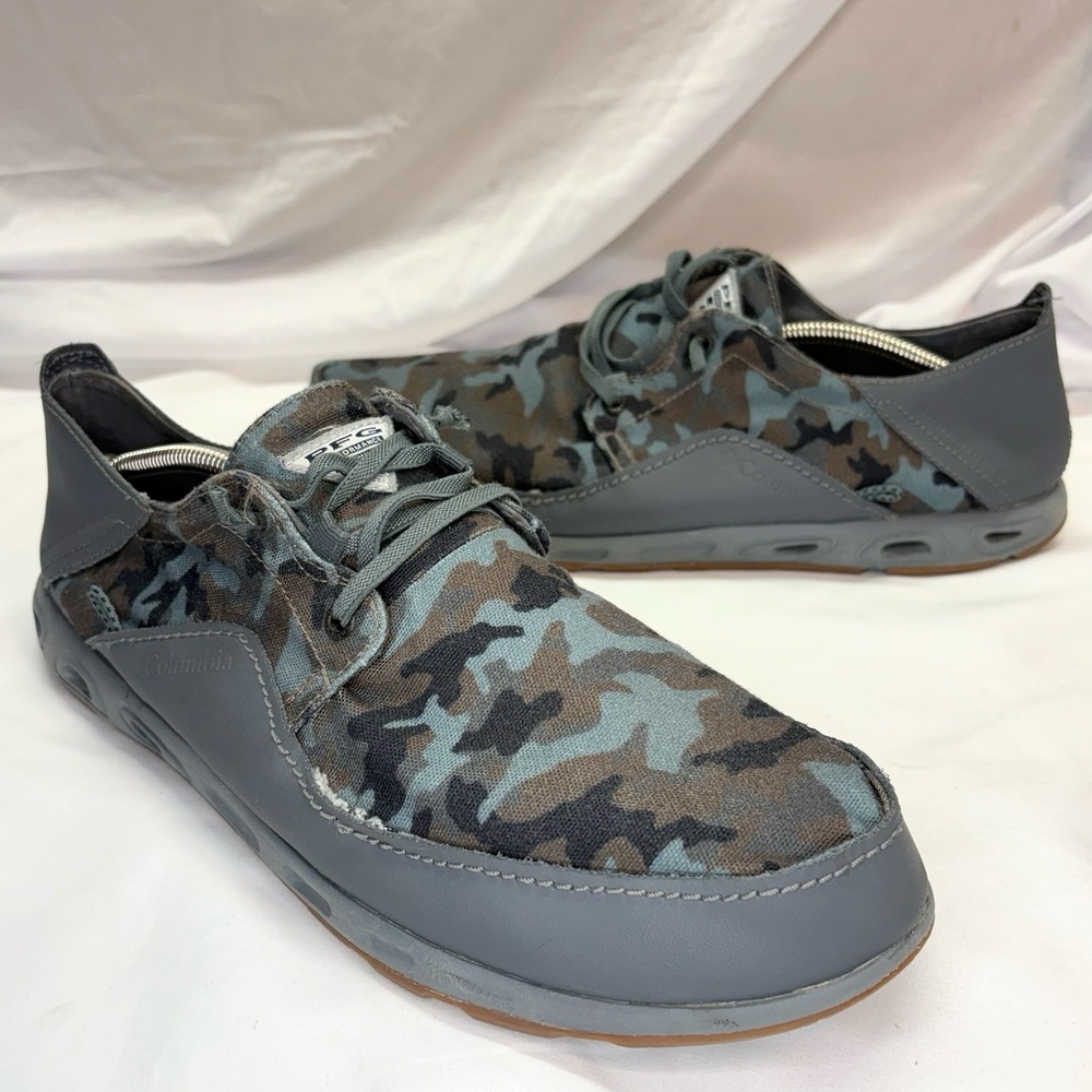 Columbia Bahama Vent PFG Boat Shoes Mens 13 Lace Relaxed Loafer Fishing Water